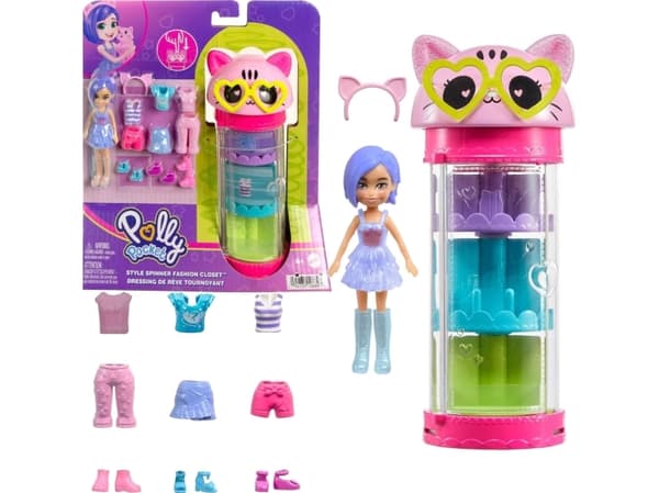 Polly Pocket karusell stil set HKW07 (HKW04)
