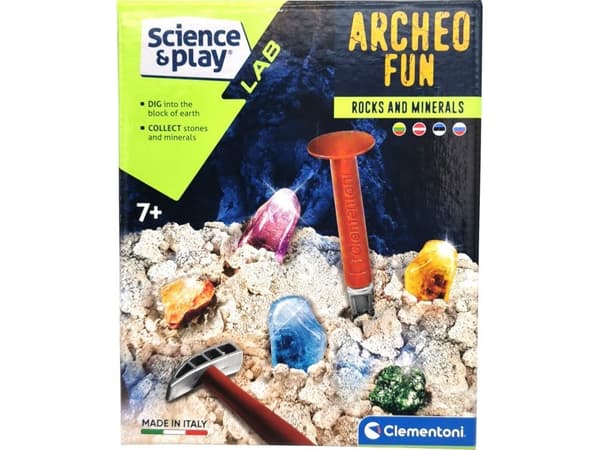 Clementoni CLEMENTONI Science Dig rocks and minerals, 60431