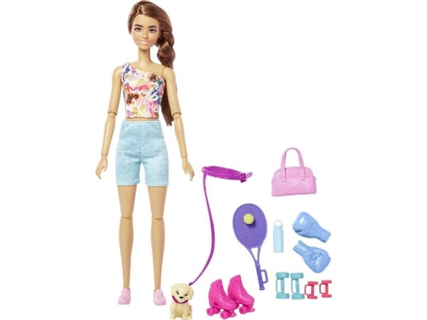 Barbie Mattel Relax Fitness Doll (HKT91)