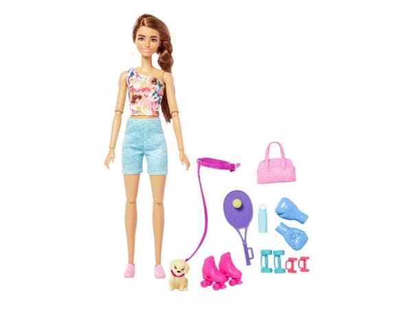 Barbie Mattel Relax Fitness Doll (HKT91)