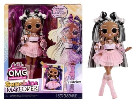 L.O.L. Surprise! OMG Sunshine Makeover Fashiondocka, Switches
