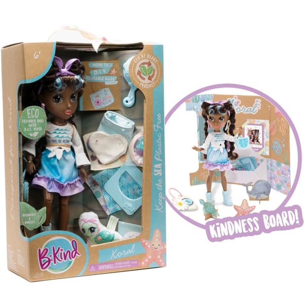B-Kind Doll, Coral Den miljøvenlige modedukke