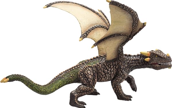 Mojo Dragon med rörliga käkar