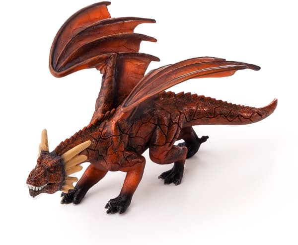 Mojo Fire Dragon med rörliga käkar