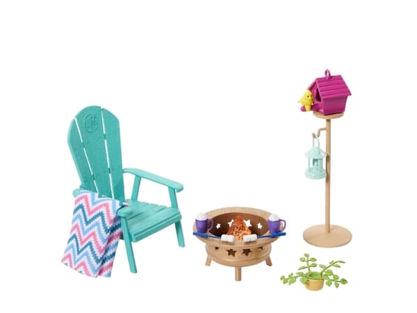 Mattel Meble i akcesoria Barbie Ognisko (HJV32)