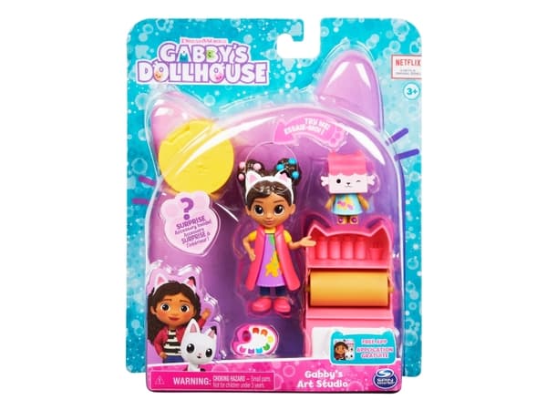 Gabby''s Dollhouse GDH PYS Cat-tivity Pk Art Studio GML, 3 år, Flerfarget