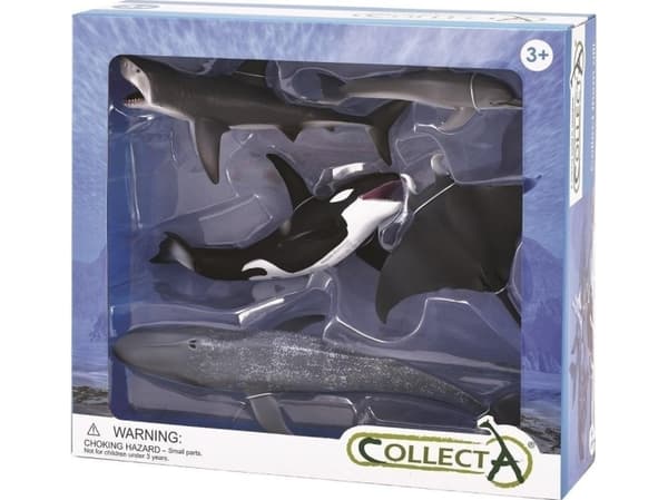 Collecta figur av marina djur 5 el.