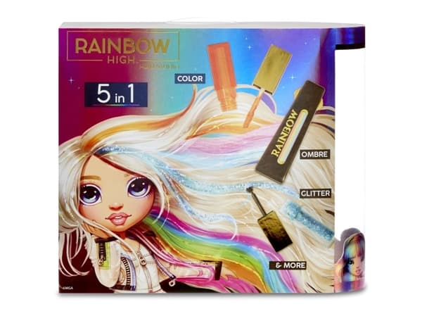 Rainbow High Hair Studio, Modedocka, Flicka, 5 År, Flicka, Multifärg