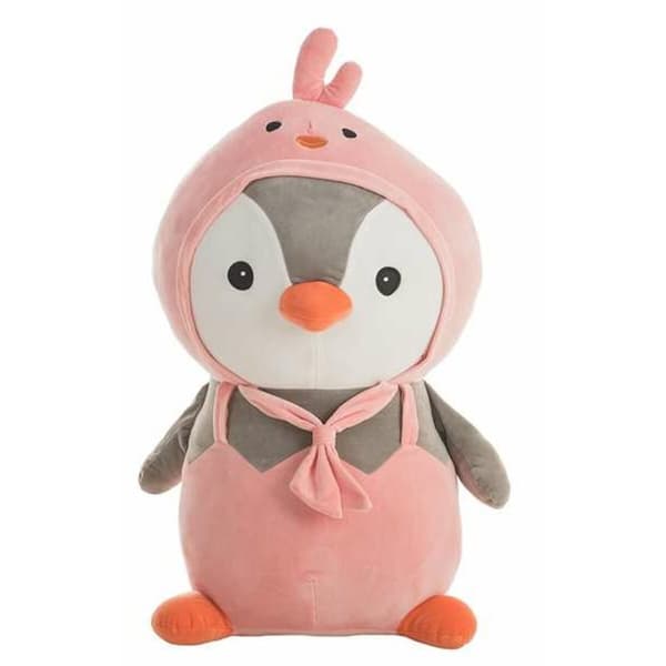 Bamse Kit Pingvin Rosa 80 cm