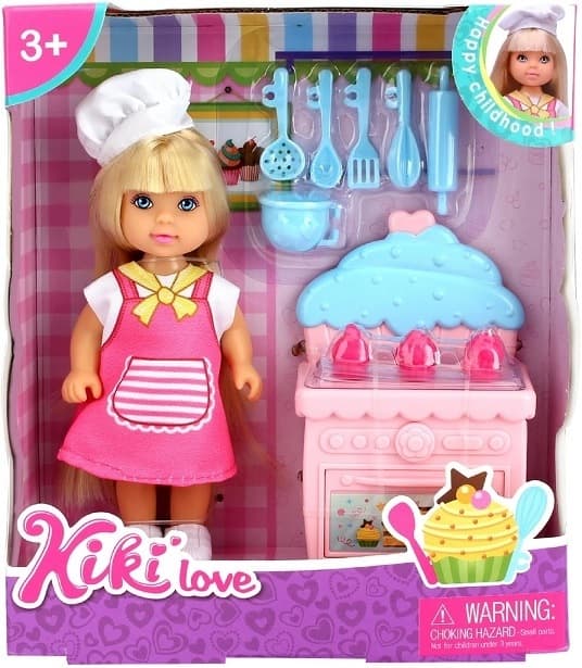 Docka Kikki Love Cupcake Baker