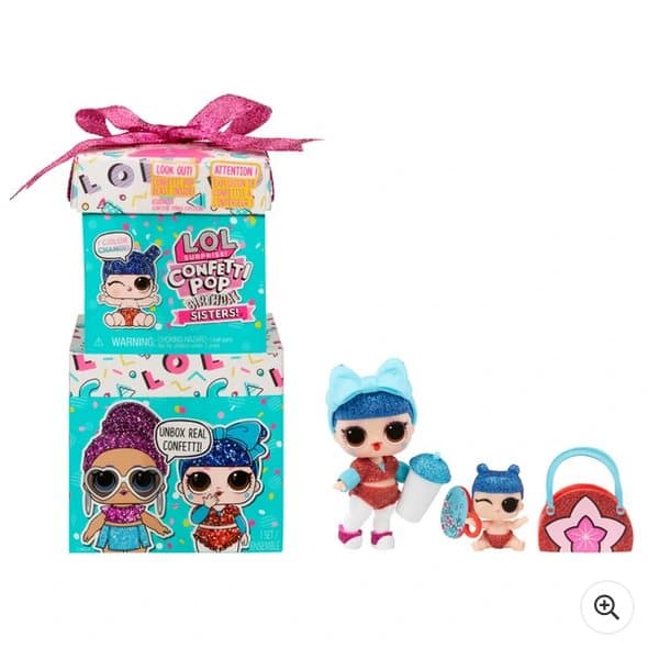 L.O.L. Surprise! Confetti Pop Birthday Sisters Assortment 1 Supplied