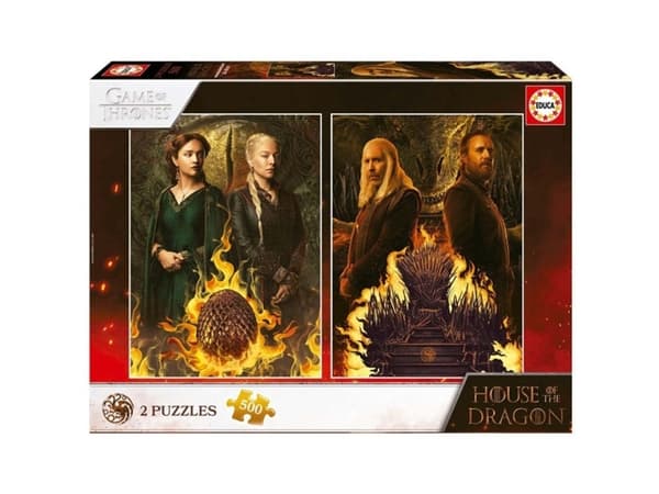 Educa 2x500 House Of The Dragon