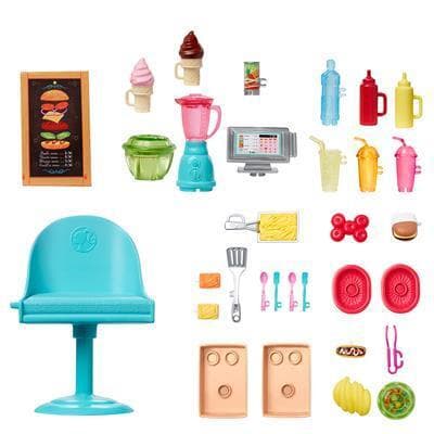 Barbie Fresh 'N' Rolig matbil lekset