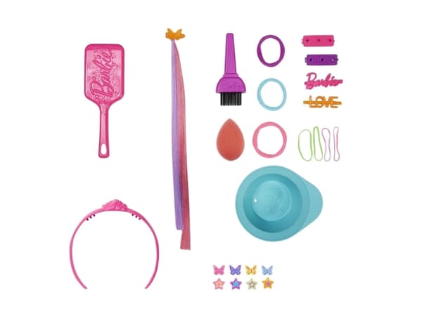 Barbie Neon Rainbow Deluxe Styling Head