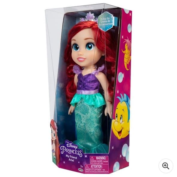 The Little Mermaid Disney Princess Toddler Ariel Doll | CDON