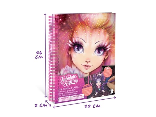 Nebulous Star Creative Book Zen Scratch/Sketch