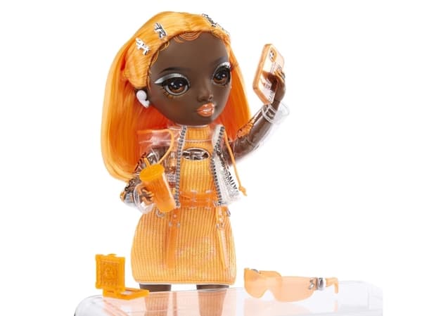 Rainbow High Orange Fashion Doll -Michelle St. Charles, Motedukke, Jente, 4 år, Gutt/Jente, Flerfarget