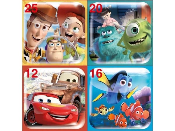Educa 12-16-20-25 Disney Pixar