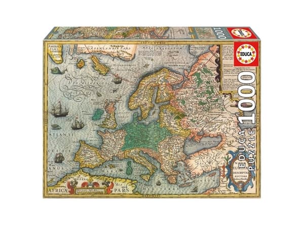 Educa 1000 Euroopan kartta