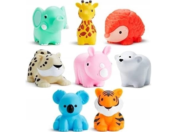 Munchkin MUNCHKIN badelekesett, dyr, 9 måneder+, 8 stk, 012543