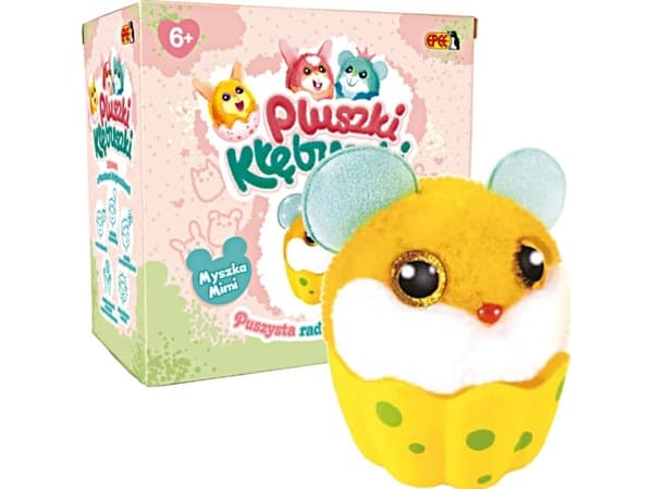 Epee EP plysjballer 32 deler Gul og hvit Mimi Mouse 8591945093834
