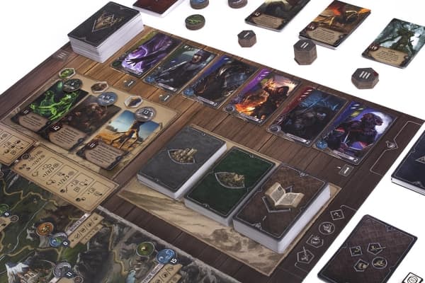 Kapinallinen lautapeli The Witcher: The Old World (Witcher: Vanha maailma)