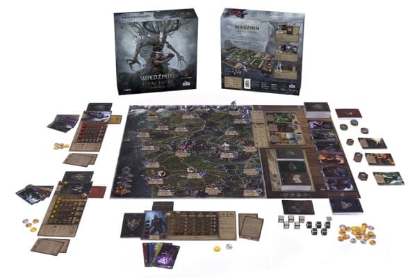 Kapinallinen lautapeli The Witcher: The Old World (Witcher: Vanha maailma)