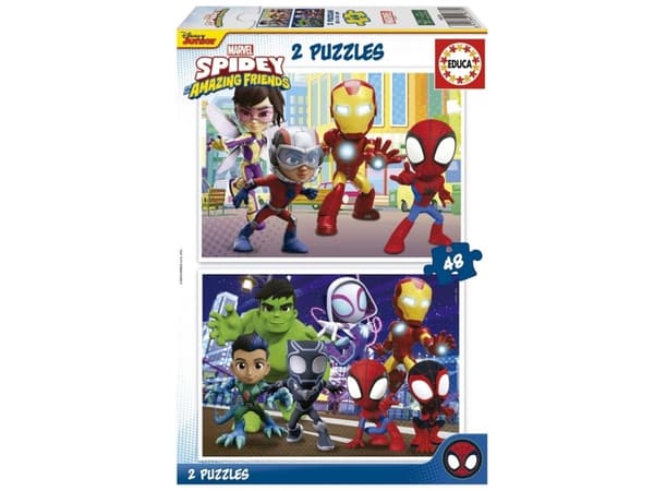 Educa 2x48 Spidey & His Amazing Friends