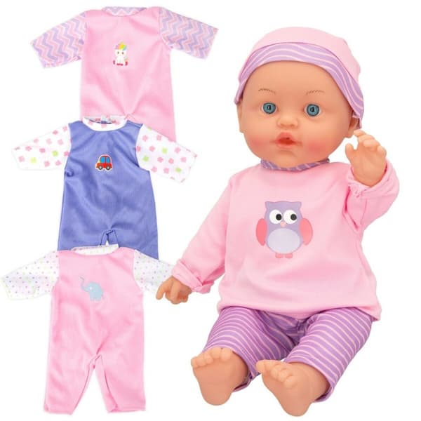 Bebisdocka Colorbaby 2 antal 24 x 42 x 11 cm