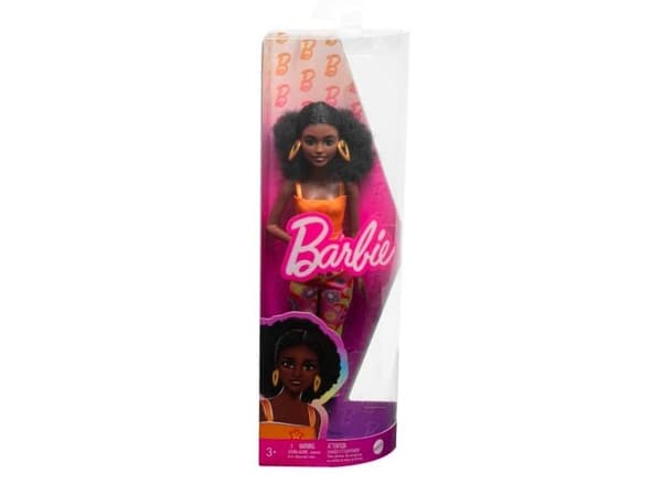 Barbie dukke Mattel BRB MOTE HÅR AFRO RETRO KLÆR HPF74 WB6
