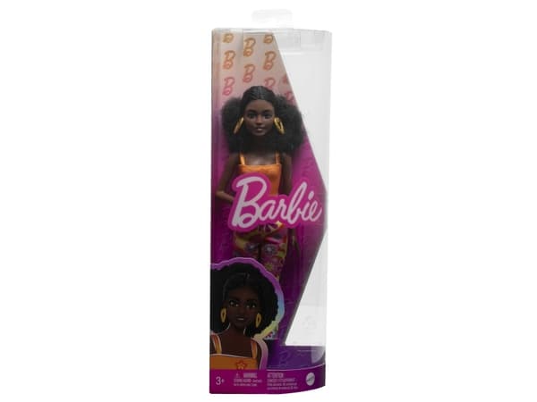 Barbie dukke Mattel BRB MOTE HÅR AFRO RETRO KLÆR HPF74 WB6
