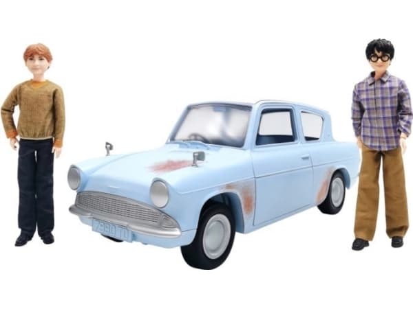 Mattel Harry Potter Harry og Ron Flying Car Adventure Figur HHX03