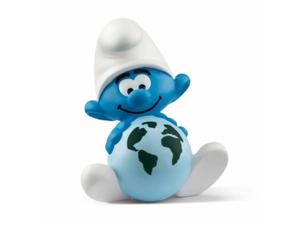 schleich Smurffit 20844, 3 vuosi/vuosia, Sininen, Valkoinen