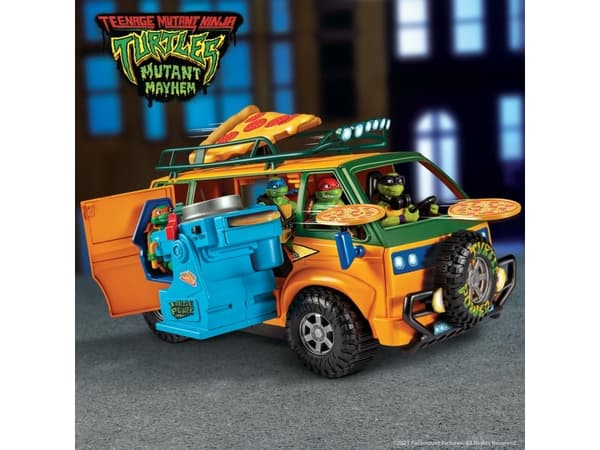 Turtles Mutant Mayhem Pizza Delivery Van