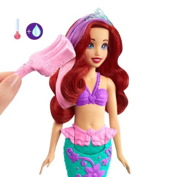 Disney Princess - Ariel Fantastiska Hår - Dockor - 3 År Och Uppåt