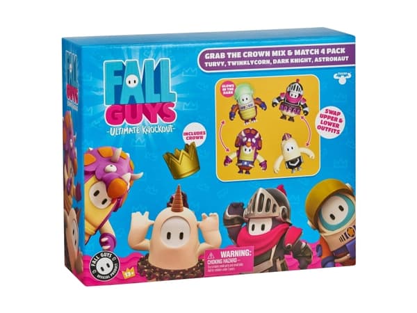 Fall Guys Mix & Match Figures 4-pack