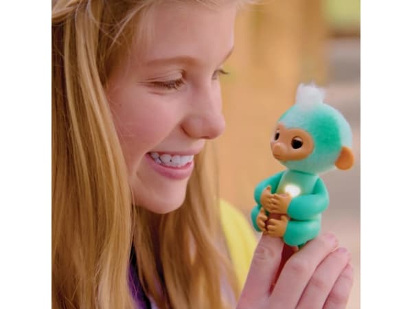 Fingerlings 2.0 Basic Apa Blågrön - Sage
