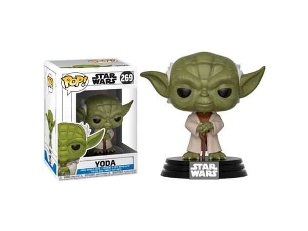 FUNKO Pop! Star Wars: The Clone Wars - Yoda, Samlarfigur, Filmer och TV-serier