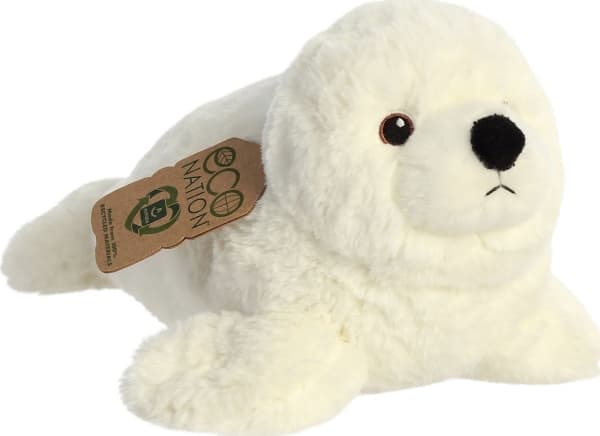 ECO NATION AURORA Eco Nation plush Seal, 30 cm