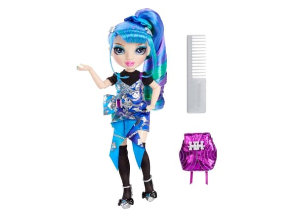Rainbow High Junior High Special Edition Doll- Holly De''Vious (Blue), Muotinukke, Naaras, 4 vuosi/vuosia, Tyttö, 230 mm, Monivärinen
