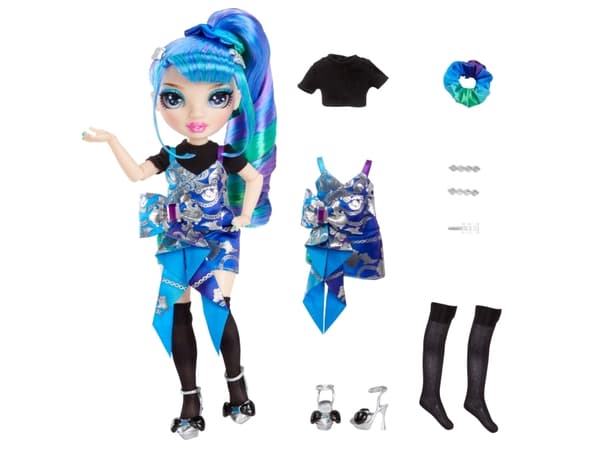 Rainbow High Junior High Special Edition Doll- Holly De''Vious (Blue), Muotinukke, Naaras, 4 vuosi/vuosia, Tyttö, 230 mm, Monivärinen