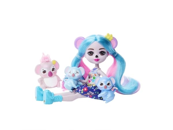 Mattel Enchantimals Family Koalas Doll + Figures (HNT61)