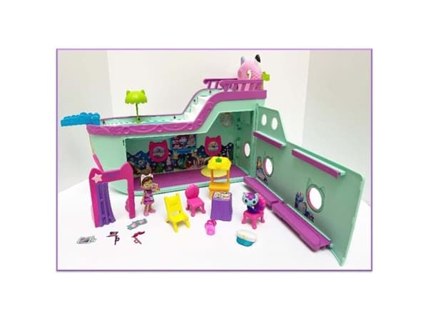 Gabby's Doll House Cat-Tastic Cruise Ship - Feline Cruise Ship