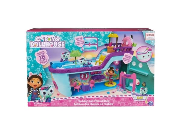 Gabby's Doll House Cat-Tastic Cruise Ship - Feline Cruise Ship