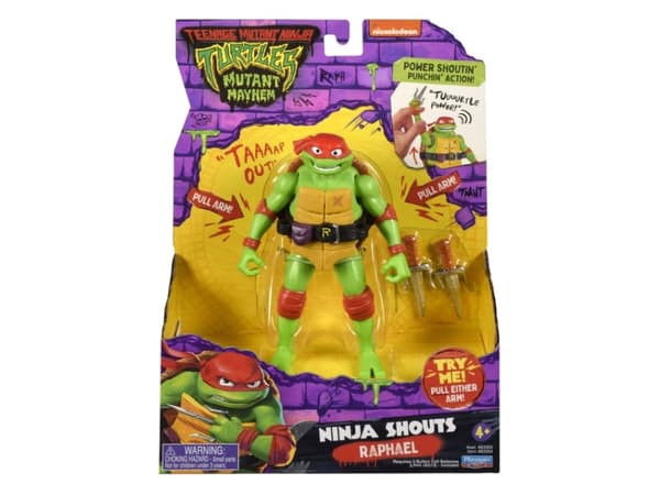 Kilpikonnat Mutant Mayhem Power Sounds 14cm Asst