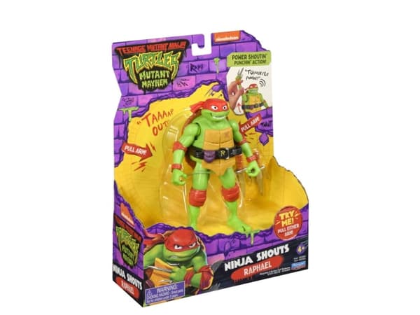 Kilpikonnat Mutant Mayhem Power Sounds 14cm Asst