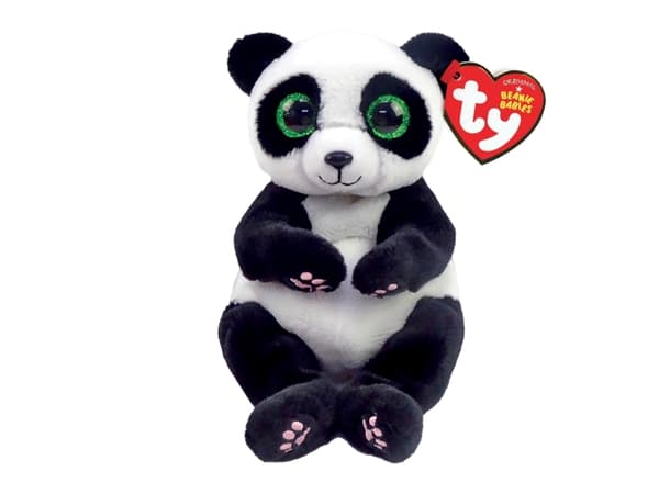 TY Beanie Babies Ying, leke panda, Interaktiv, Gir fra seg lyd