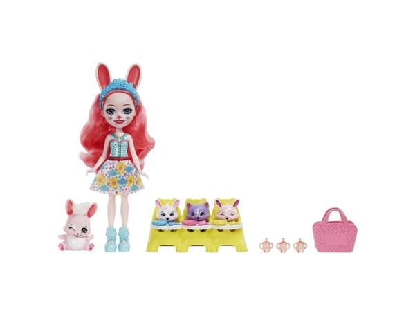 Mattel Enchantimals BFF Reveal Doll + overraskelsesdyr HLK85