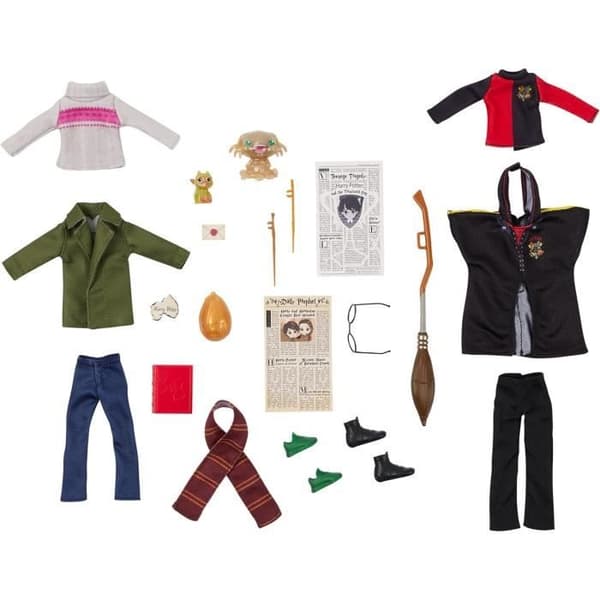 Wizarding World - Deluxe Doll Box 20cm HARRY & HERMIONE
