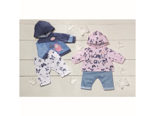 Baby Annabell Baby Suits 2 assorted, Nuken vaatesetti, 3 vuosi/vuosia, 90 g